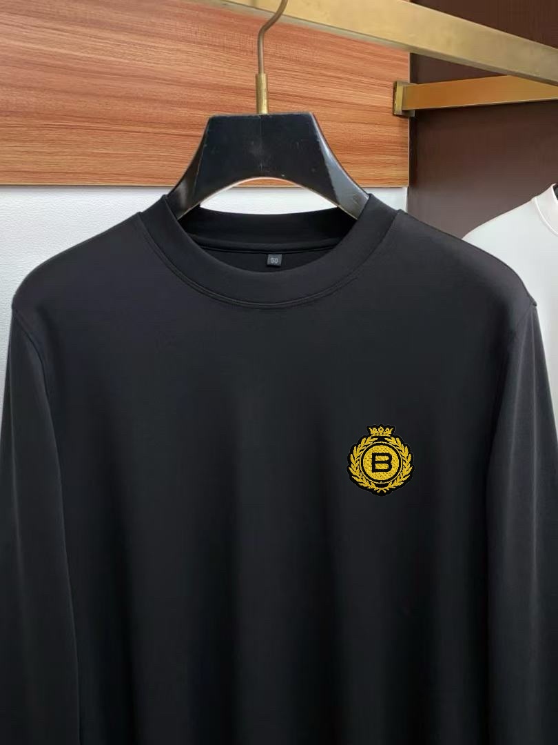 Balenciaga Logo Long-Sleeve Top