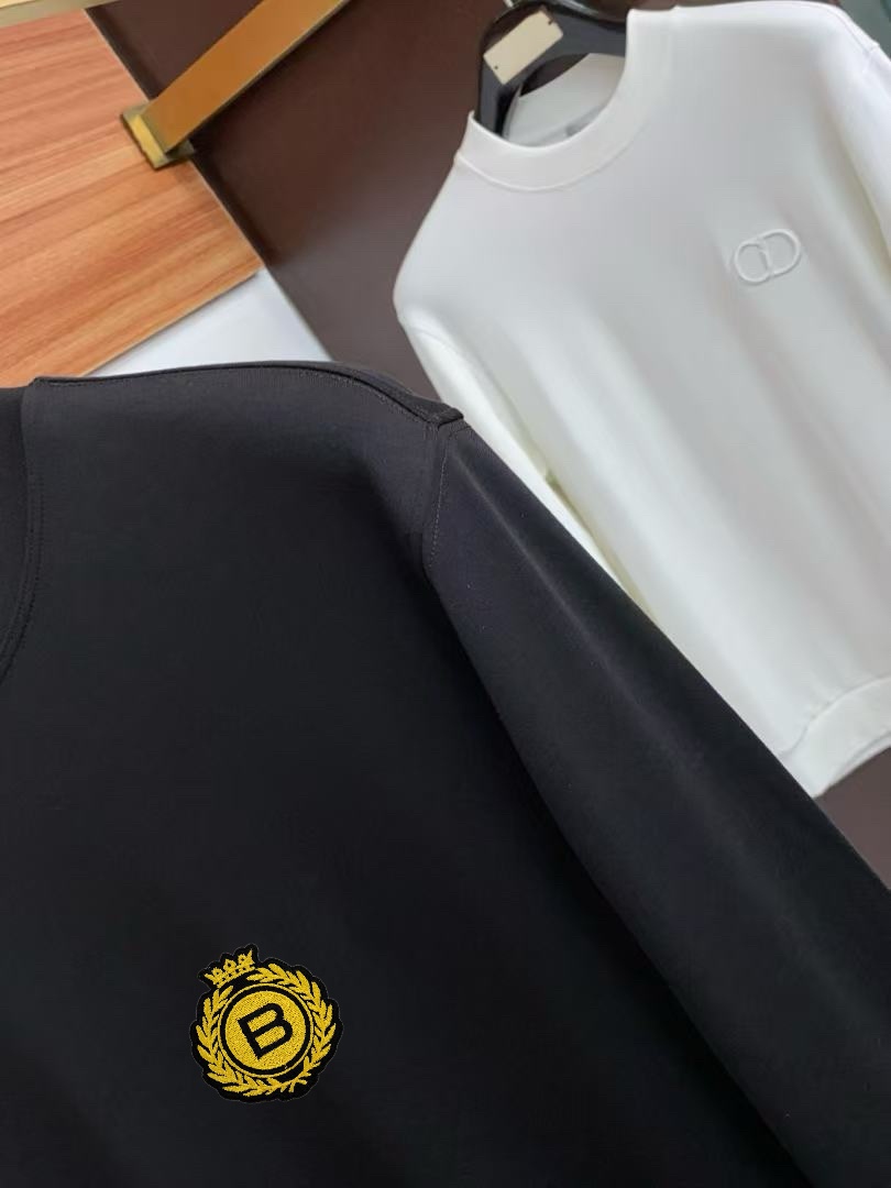 Balenciaga Logo Long-Sleeve Top