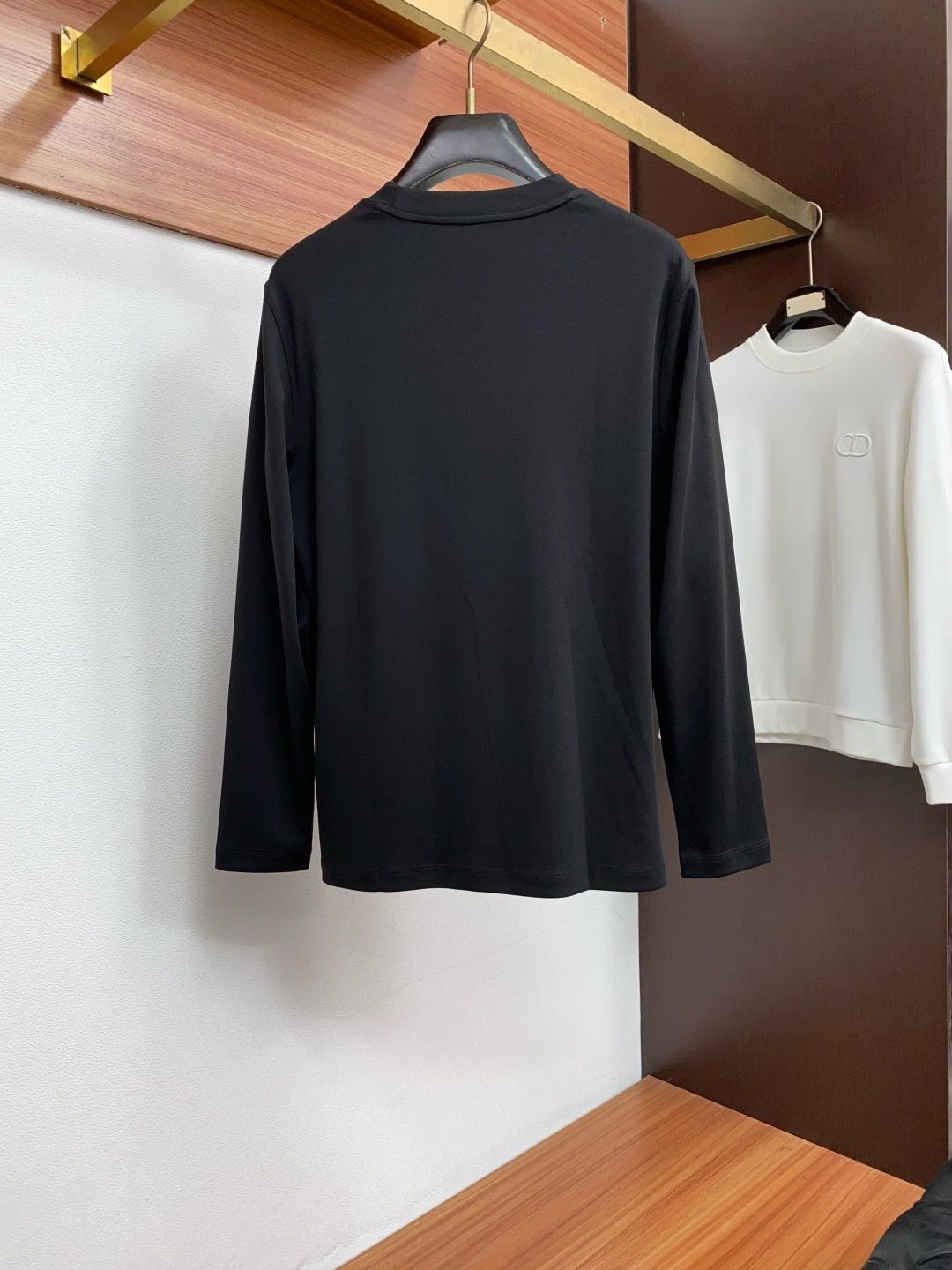 Balenciaga Logo Long-Sleeve Top
