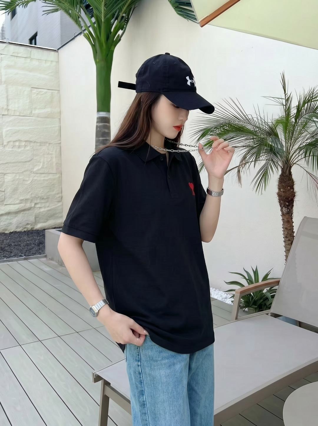 Ami Paris Polo Shirt