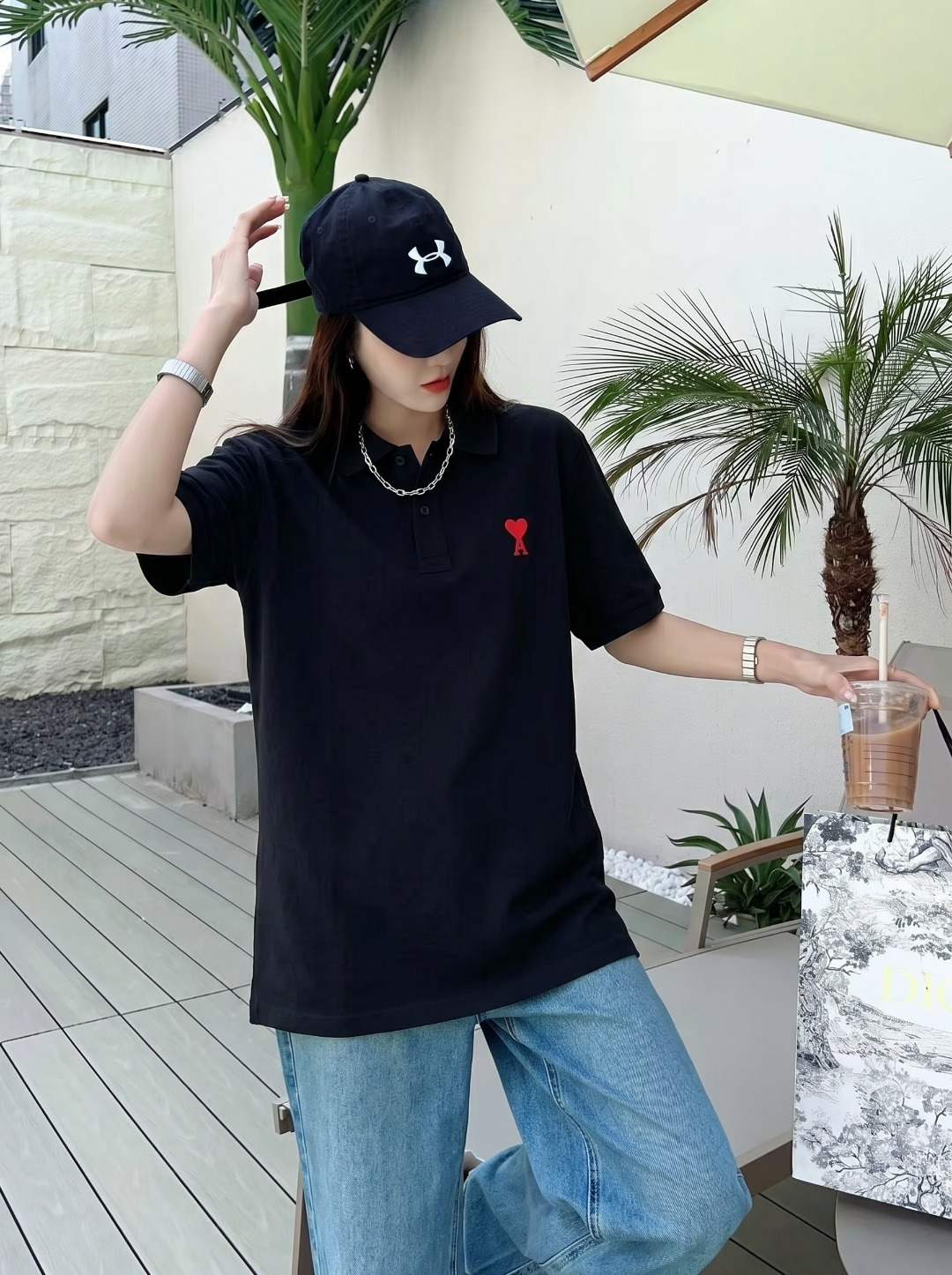 Ami Paris Polo Shirt