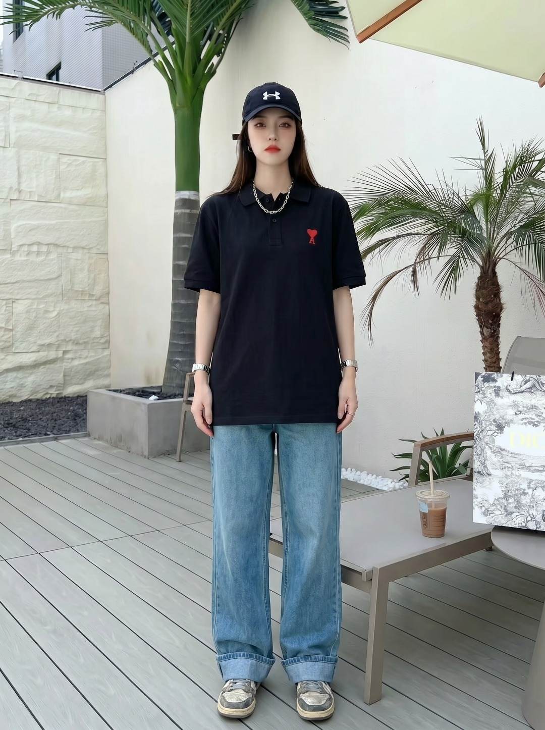 Ami Paris Polo Shirt