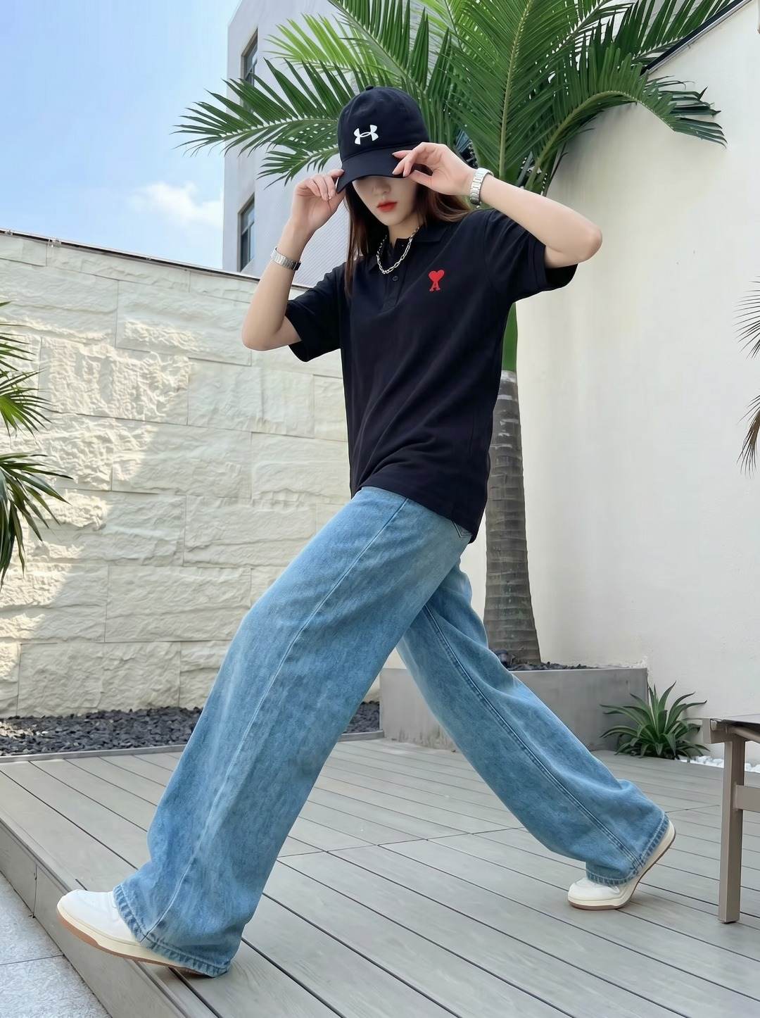 Ami Paris Polo Shirt