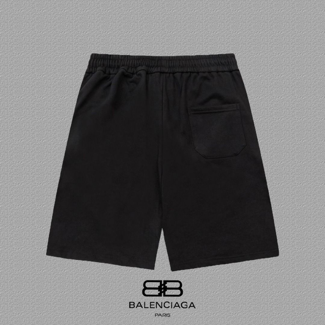 Balenciaga Embroidered Casual Shorts