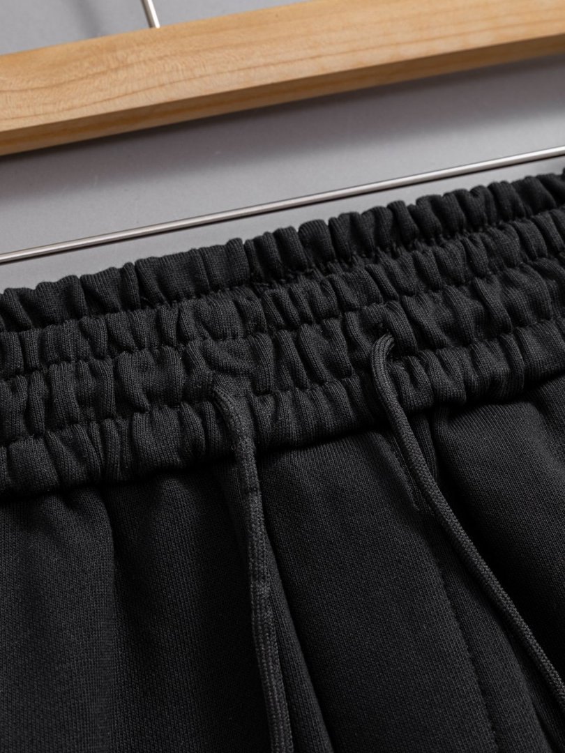 Balenciaga Embroidered Logo Casual Shorts