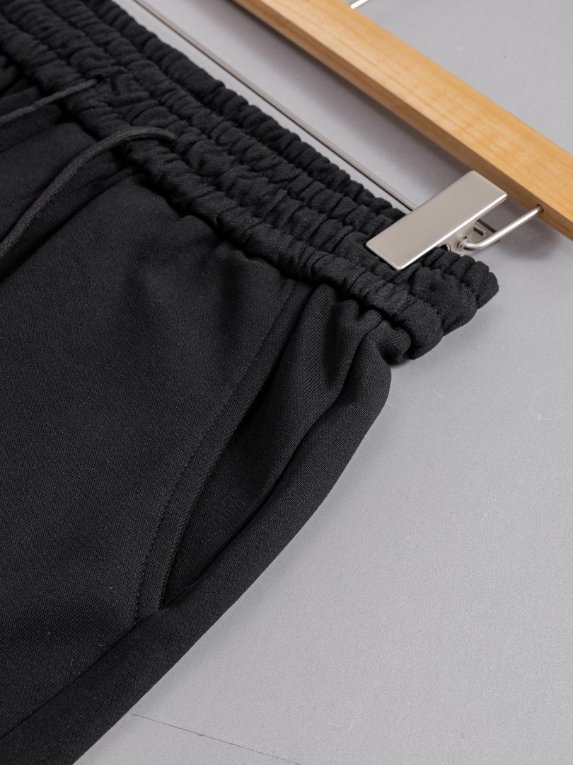 Balenciaga Embroidered Logo Casual Shorts