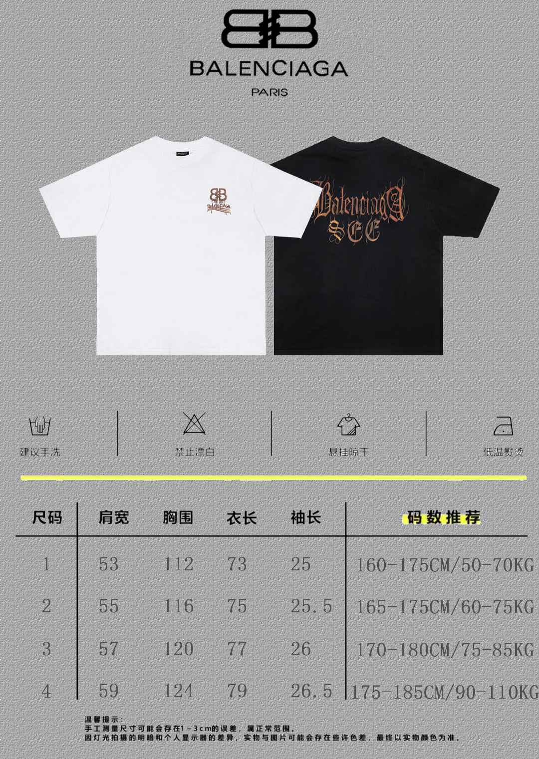 Balenciaga Graphic T-Shirt