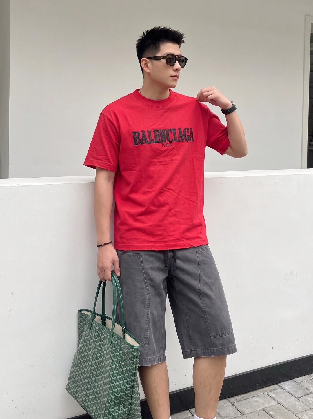 Balenciaga Embroidered T-Shirt