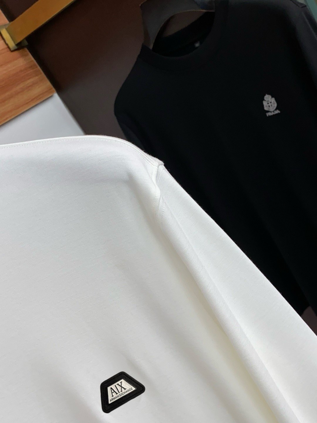Armani Logo Long-Sleeve Top