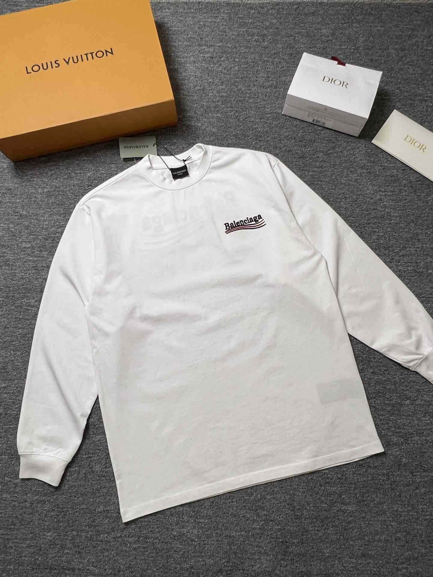 Balenciaga Long-Sleeve Top