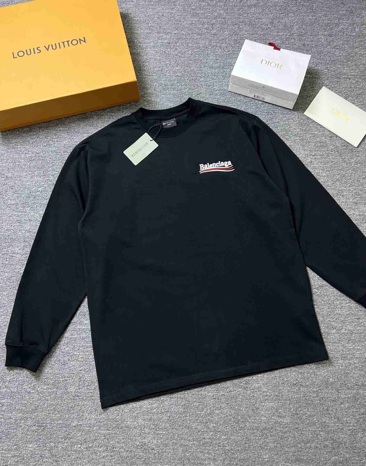 Balenciaga Long-Sleeve Top