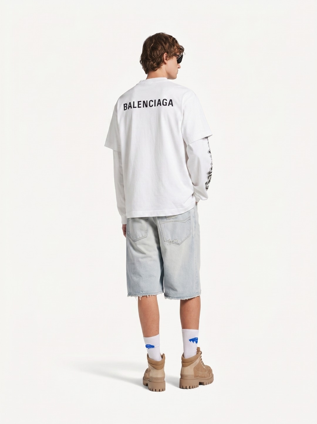 Balenciaga Embroidered T-Shirt