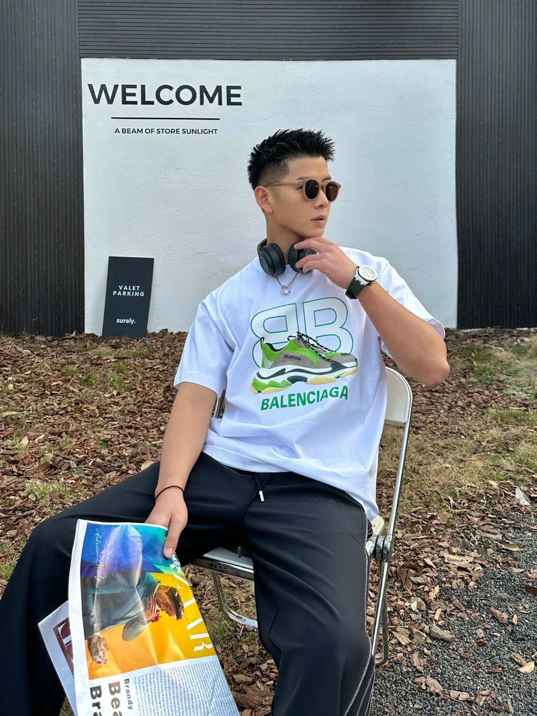 Balenciaga Graphic T-Shirt