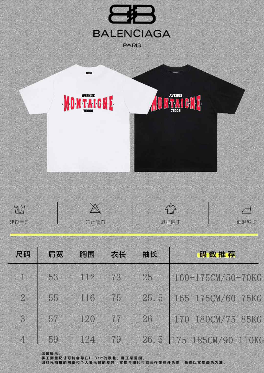 Balenciaga Graphic T-Shirt
