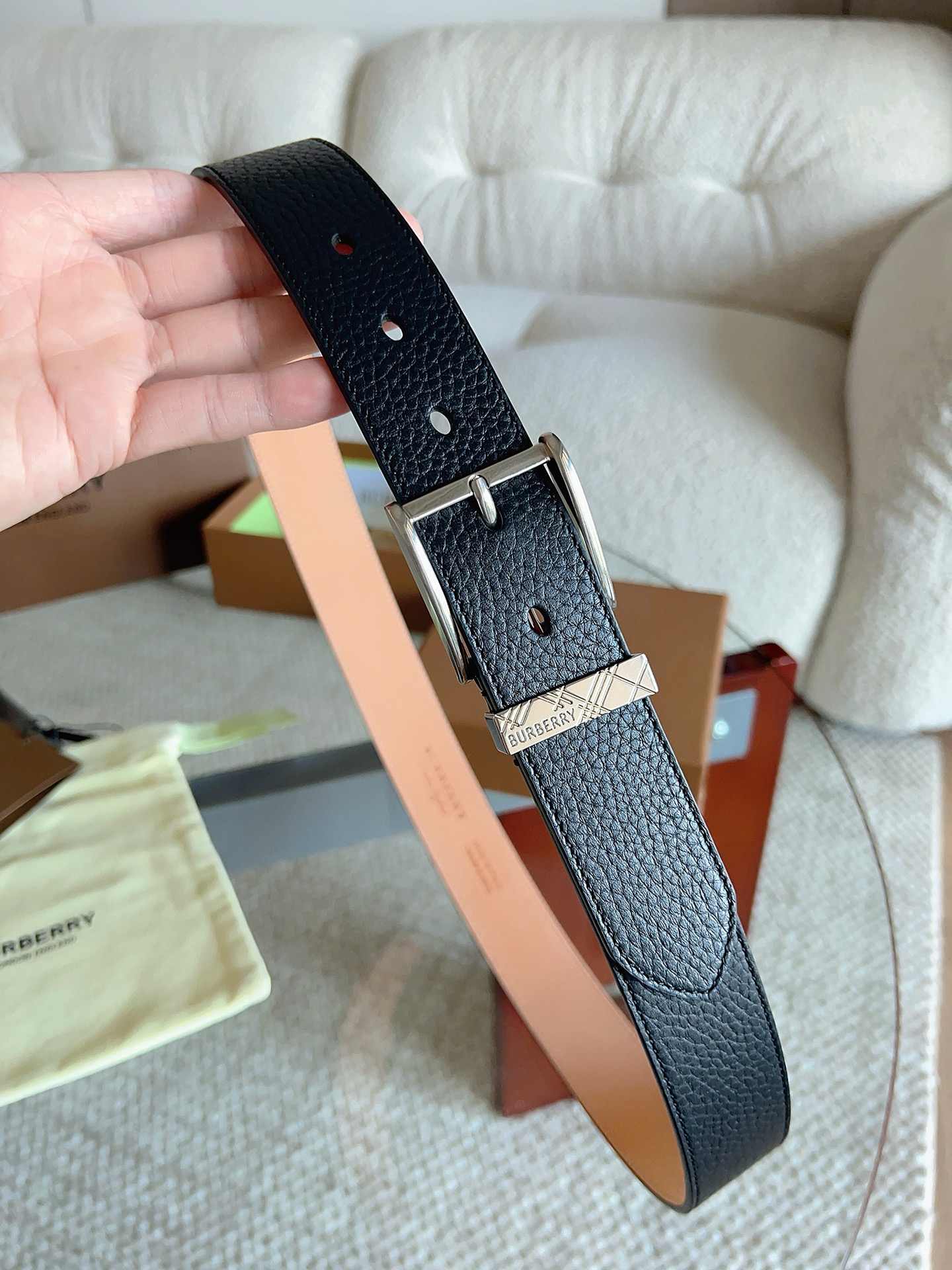 Burberry Belt – 35mm