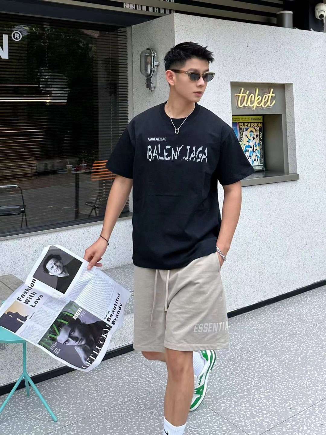 Balenciaga Graphic T-Shirt