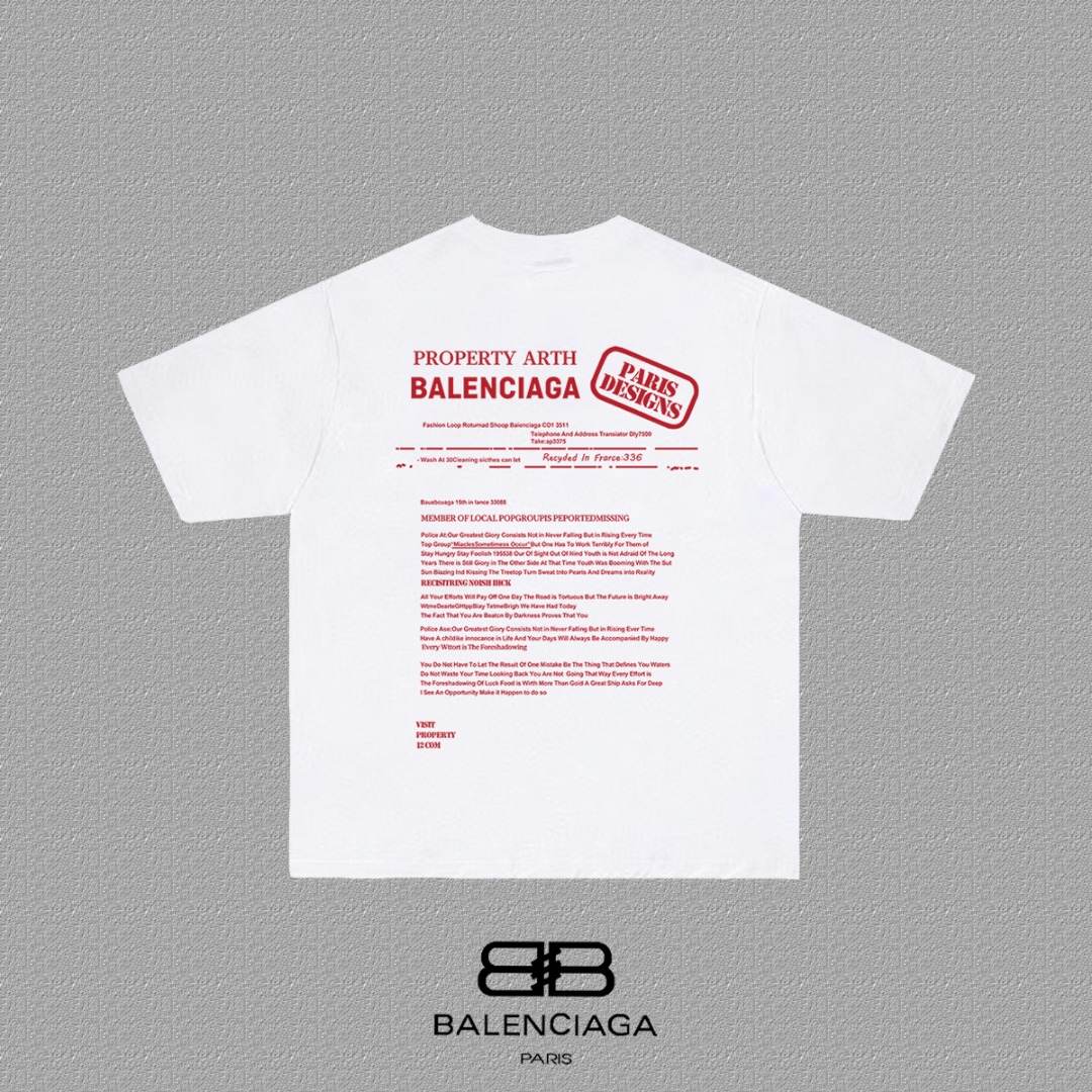 Balenciaga Graphic T-Shirt