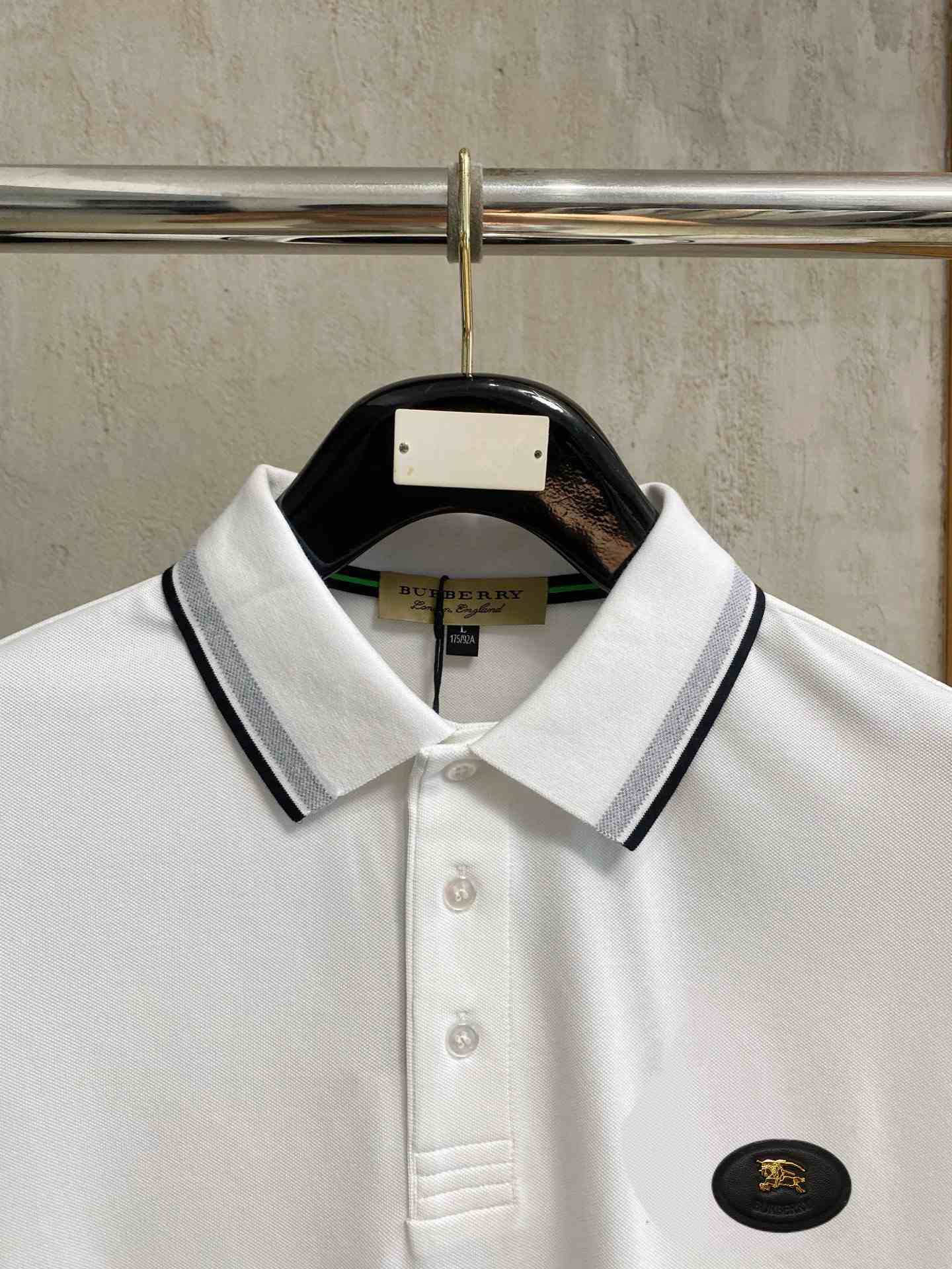 Burberry Logo Graphic Polo Shirt