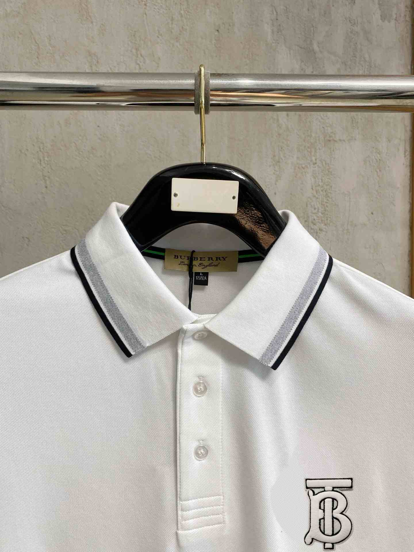 Burberry Logo Graphic Polo Shirt