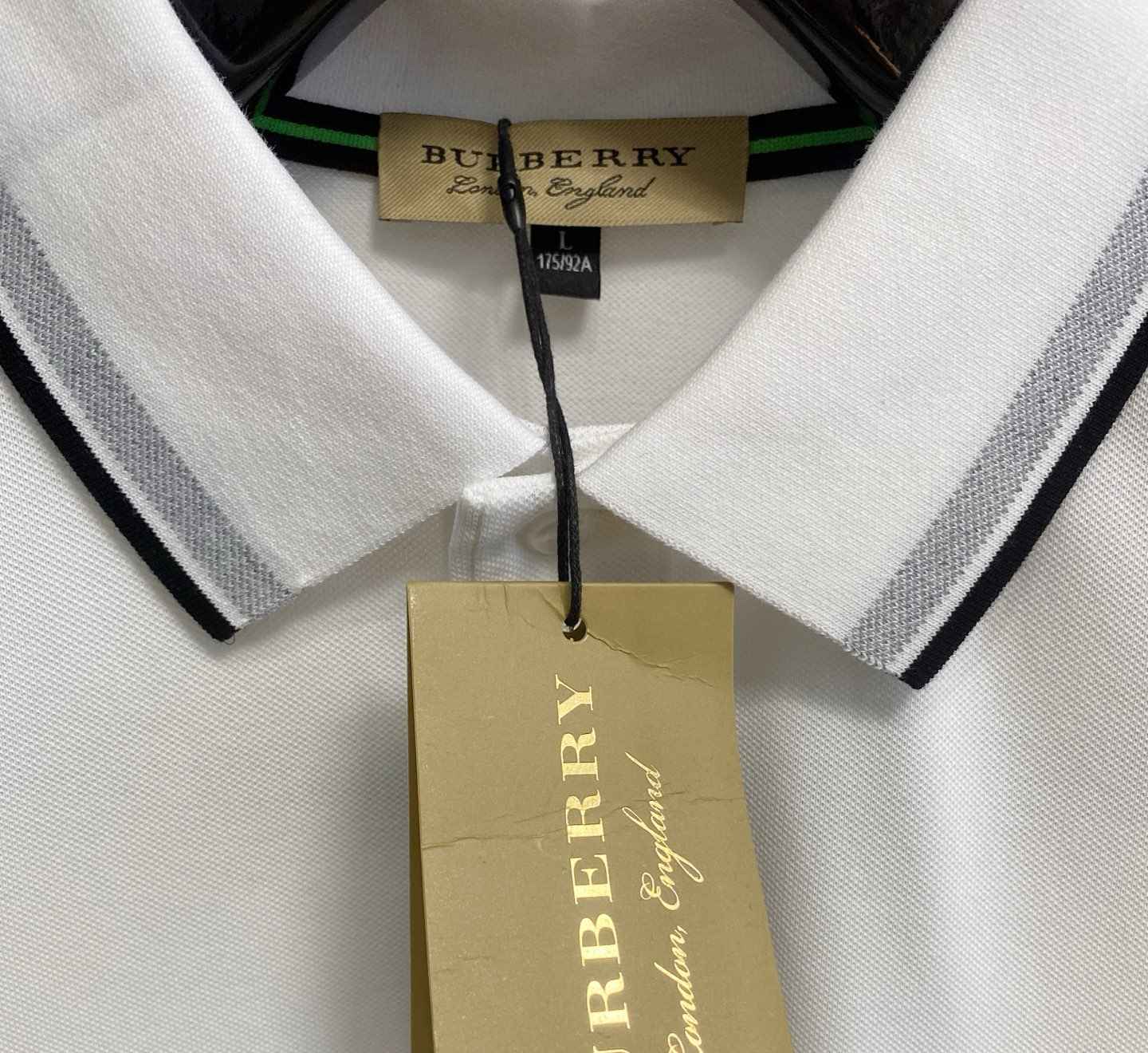 Burberry Logo Graphic Polo Shirt