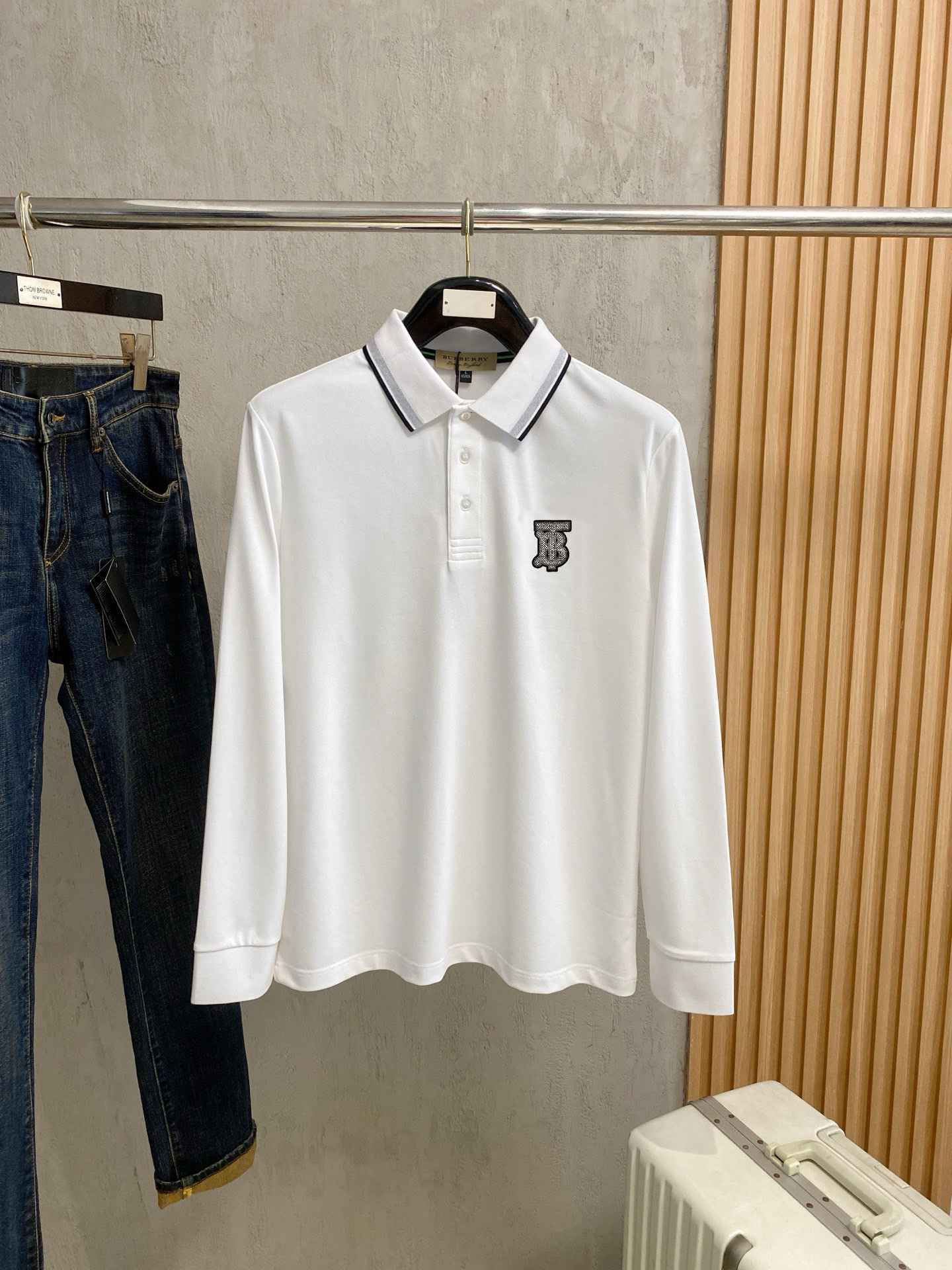 Burberry Logo Graphic Polo Shirt