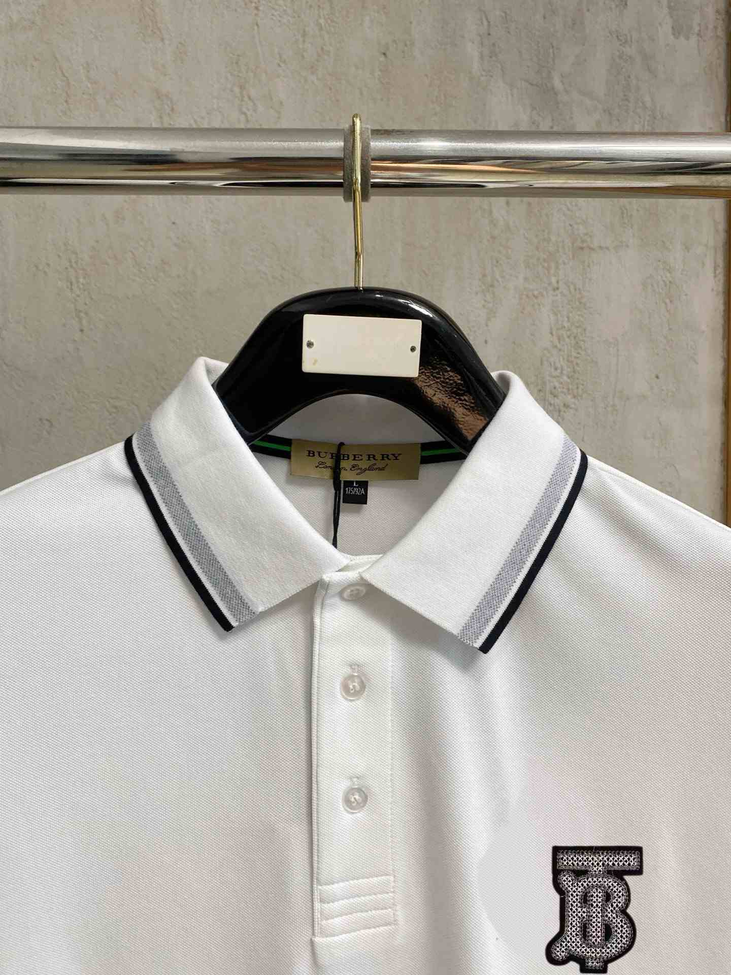Burberry Logo Graphic Polo Shirt