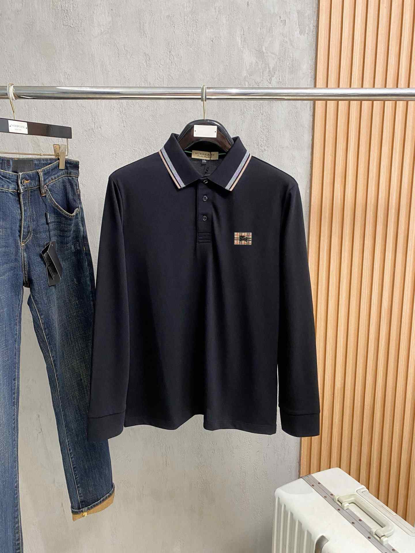 Burberry Logo Graphic Polo Shirt