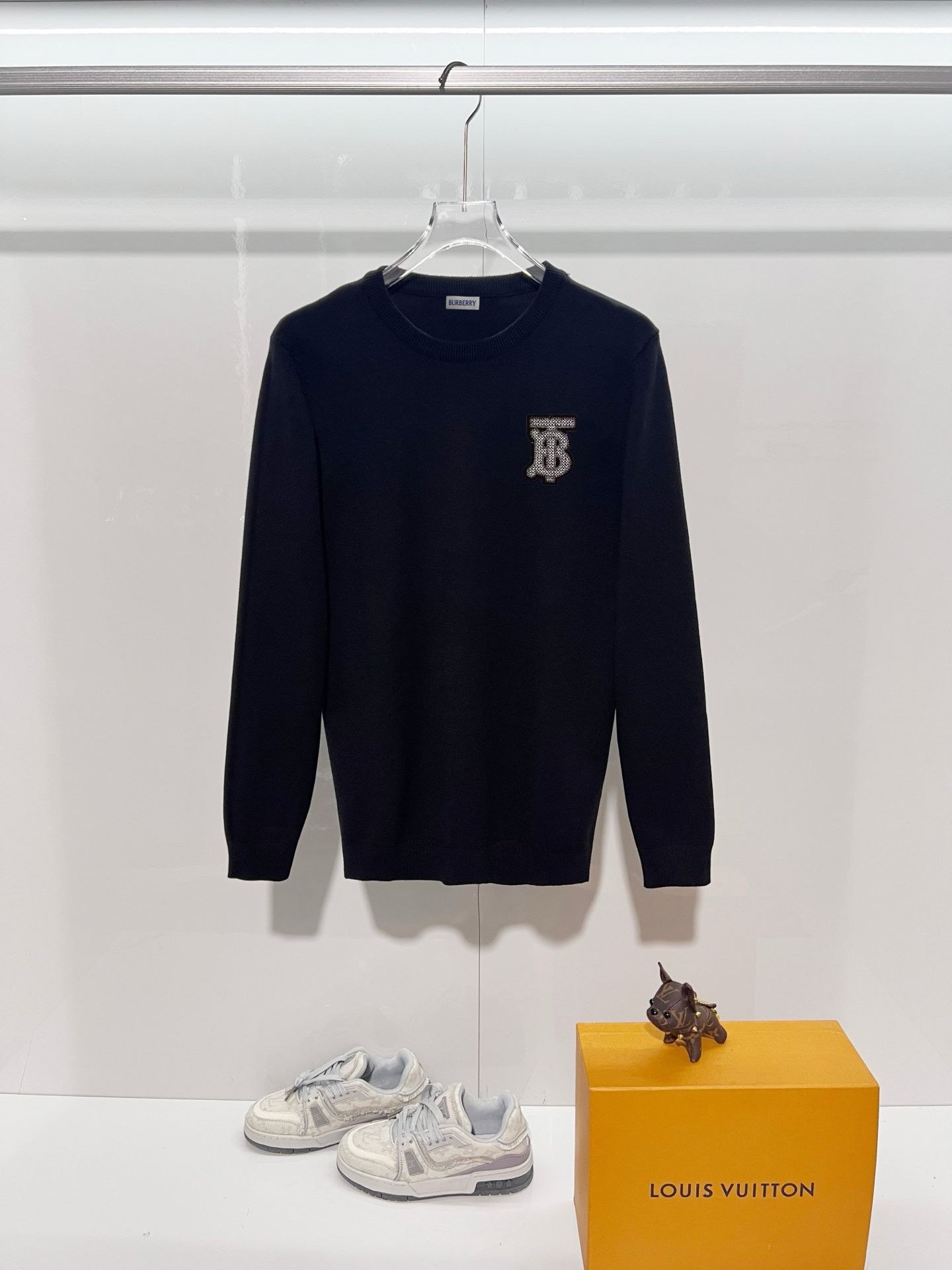 Burberry Logo Graphic Sweater