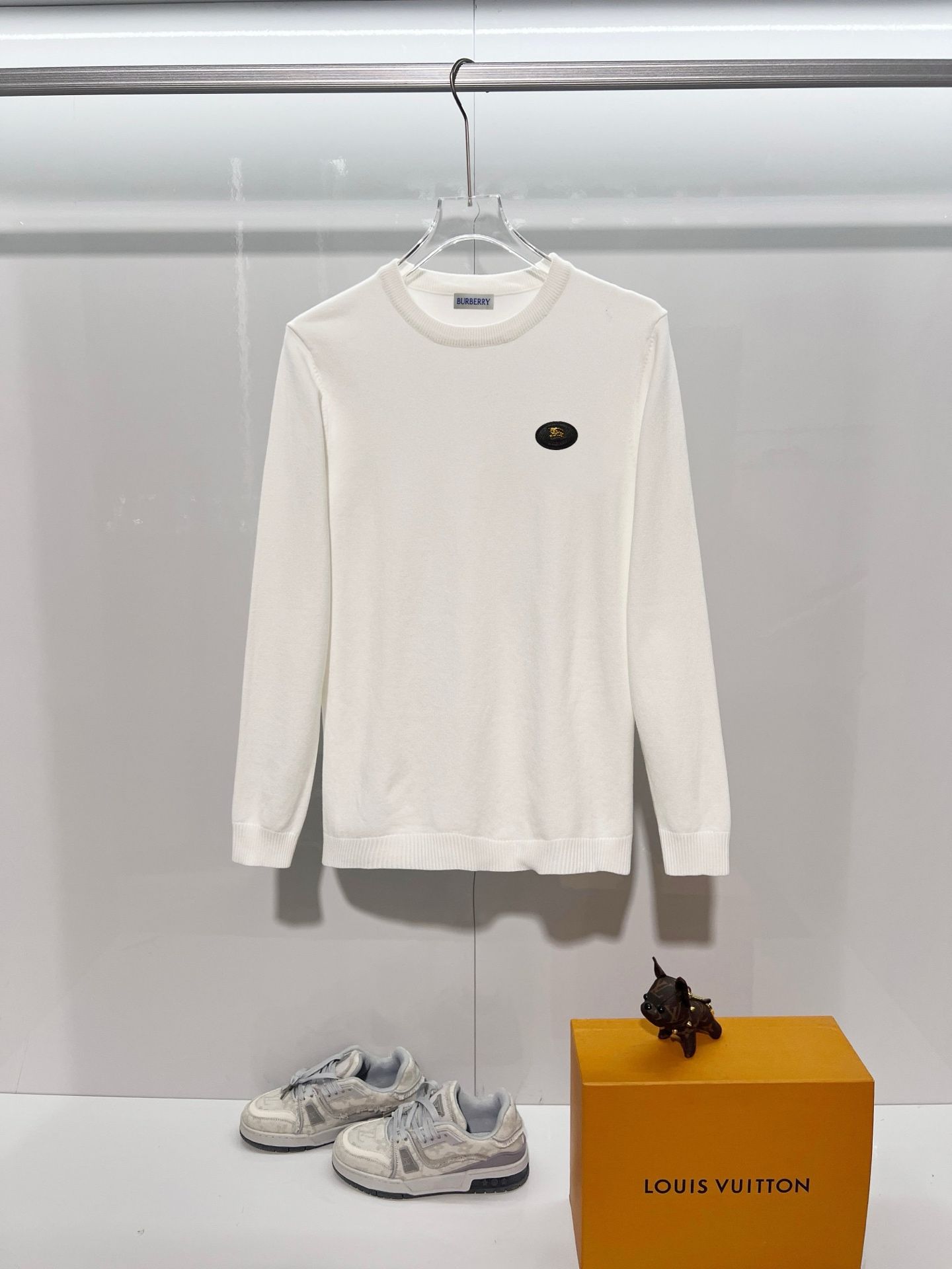 Burberry Logo Graphic Sweater