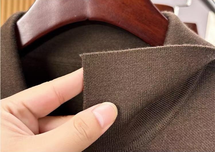 Burberry Knit Wool Shirt Jacket