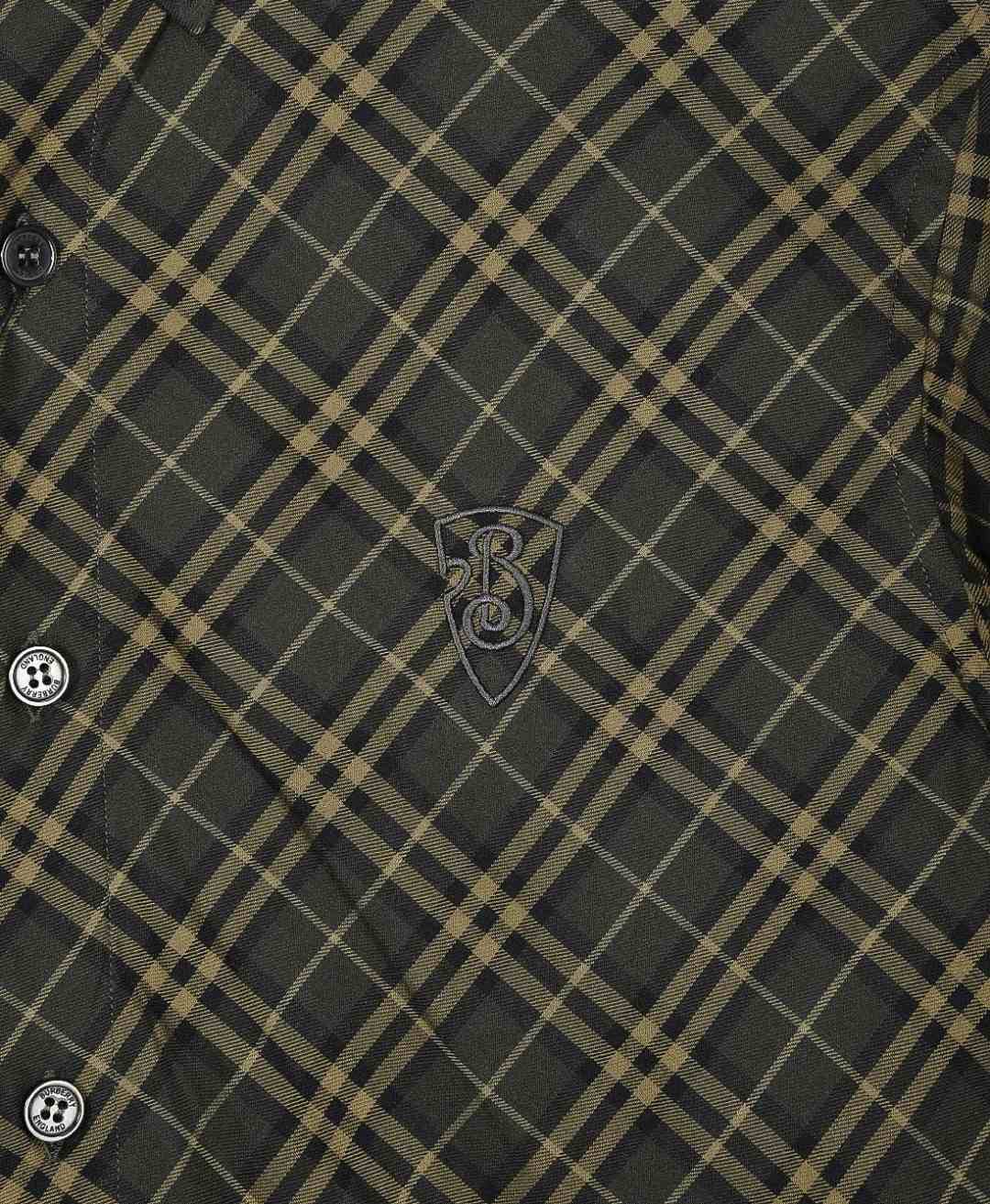 Burberry Embroidered Logo Shirt