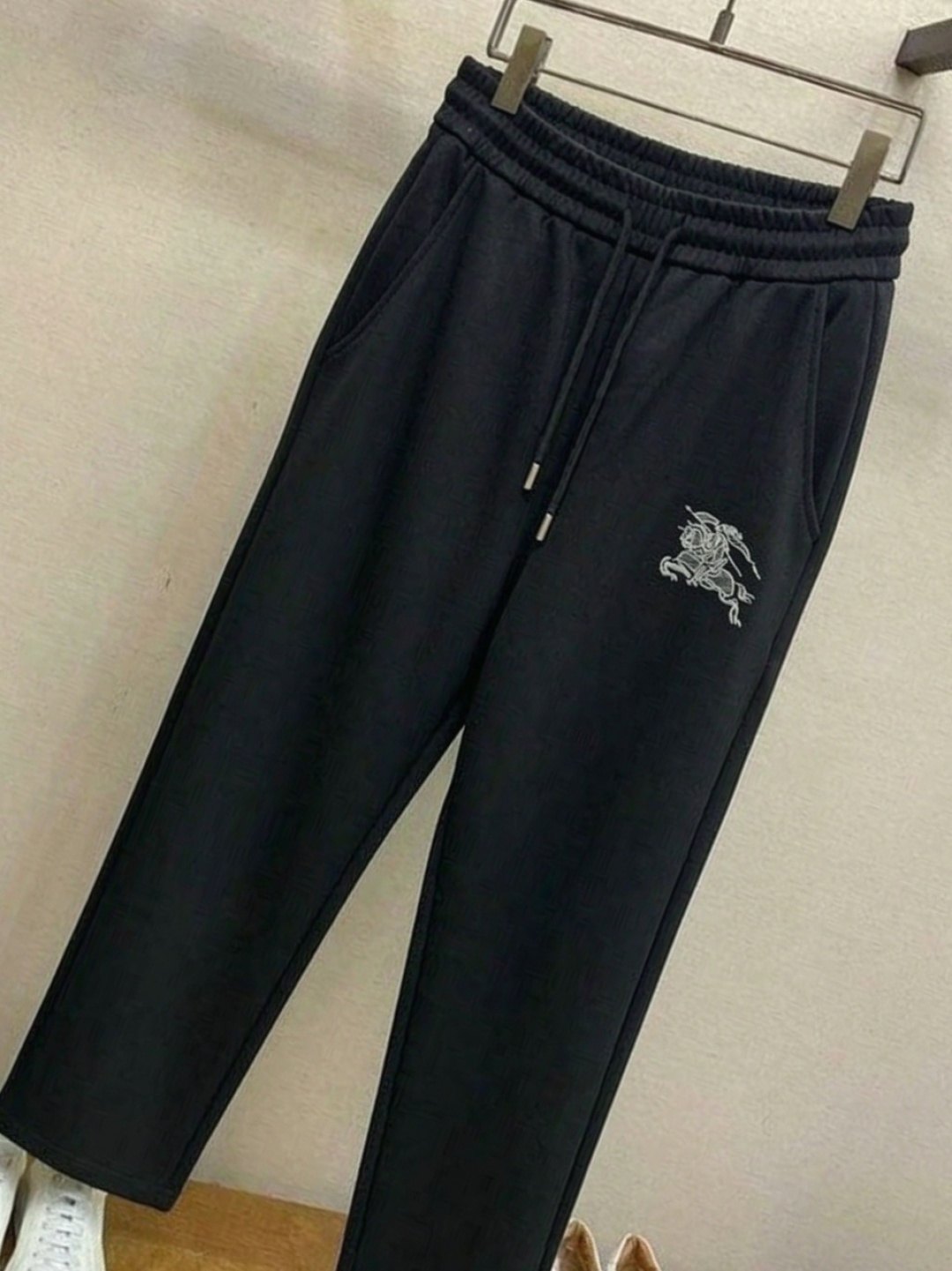 Burberry Embroidered Sweatpants
