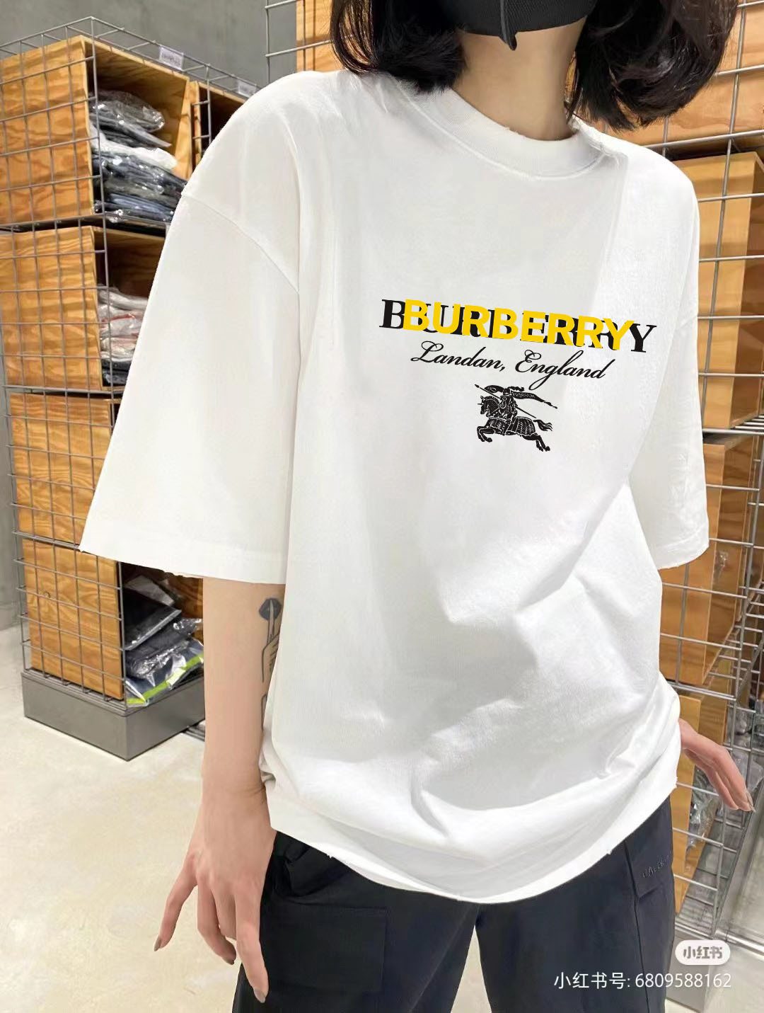 Burberry Logo Graphic T-Shirt