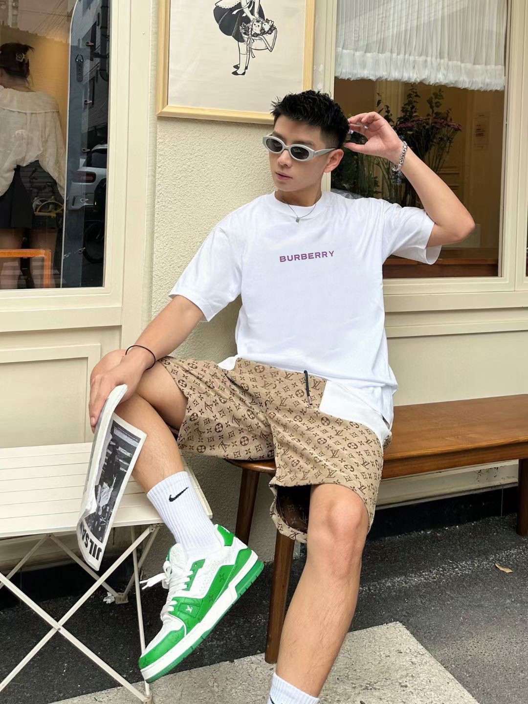 Burberry Logo Graphic T-Shirt