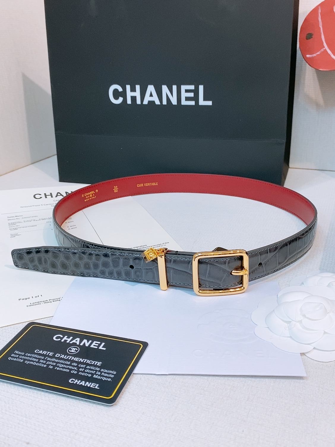 Chanel Belt – 25mm