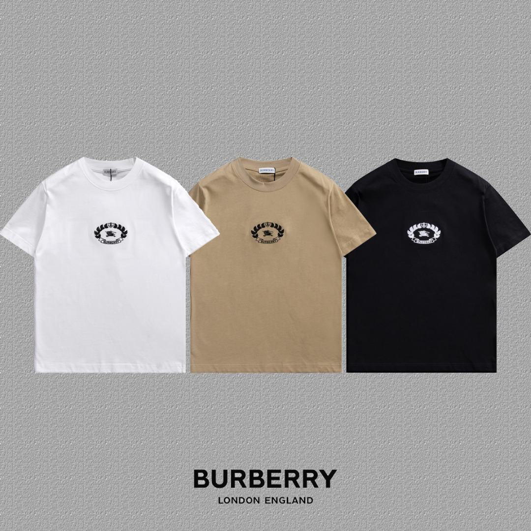 Burberry Embroidered T-Shirt