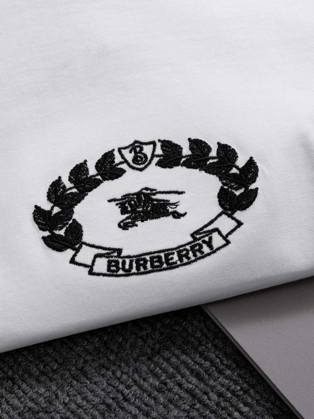Burberry Embroidered T-Shirt