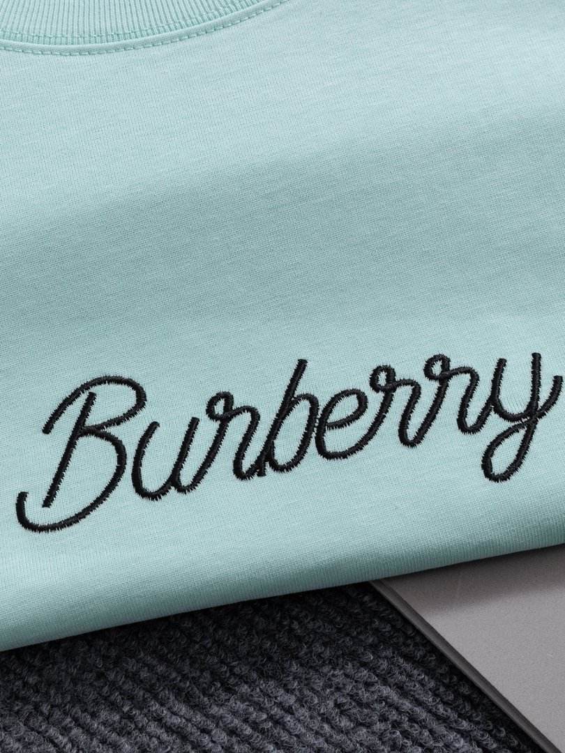 Burberry Embroidered T-Shirt