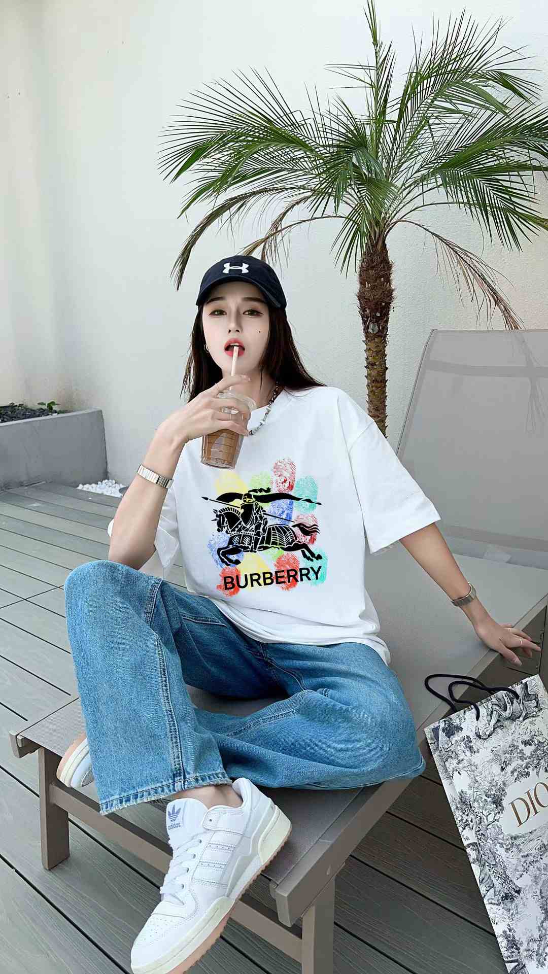 Burberry Logo Graphic T-Shirt