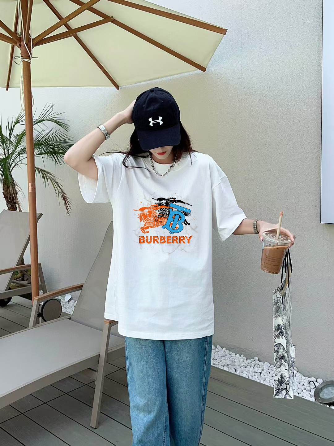 Burberry Logo Graphic T-Shirt