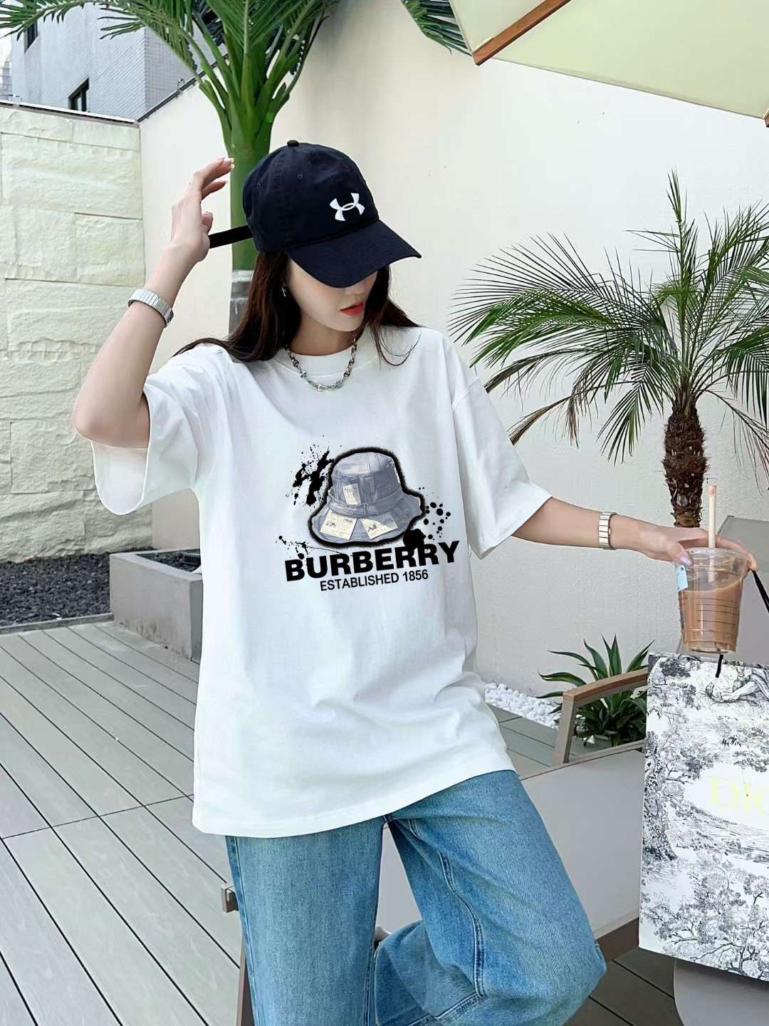 Burberry Logo Graphic T-Shirt