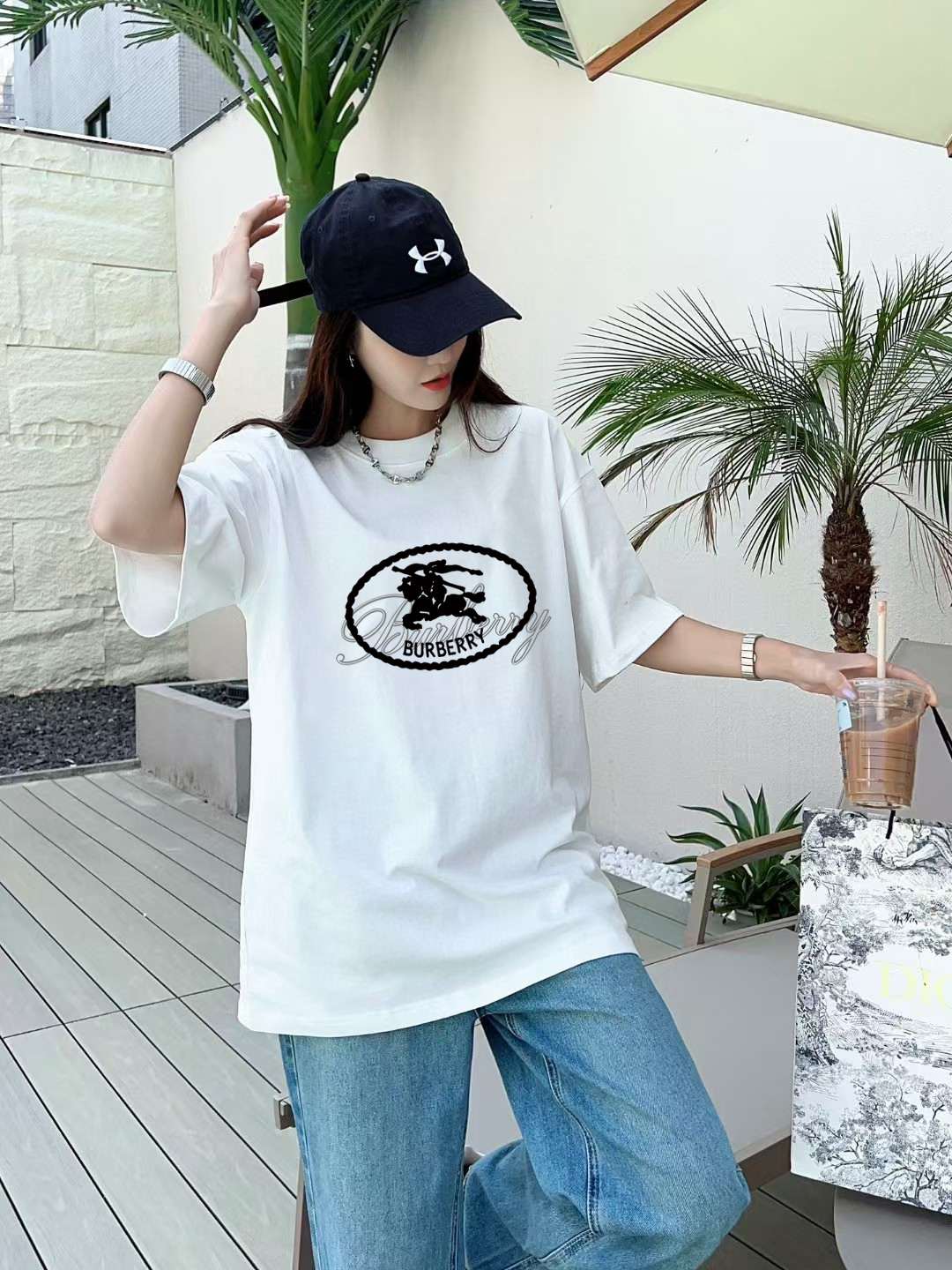 Burberry Logo Graphic T-Shirt