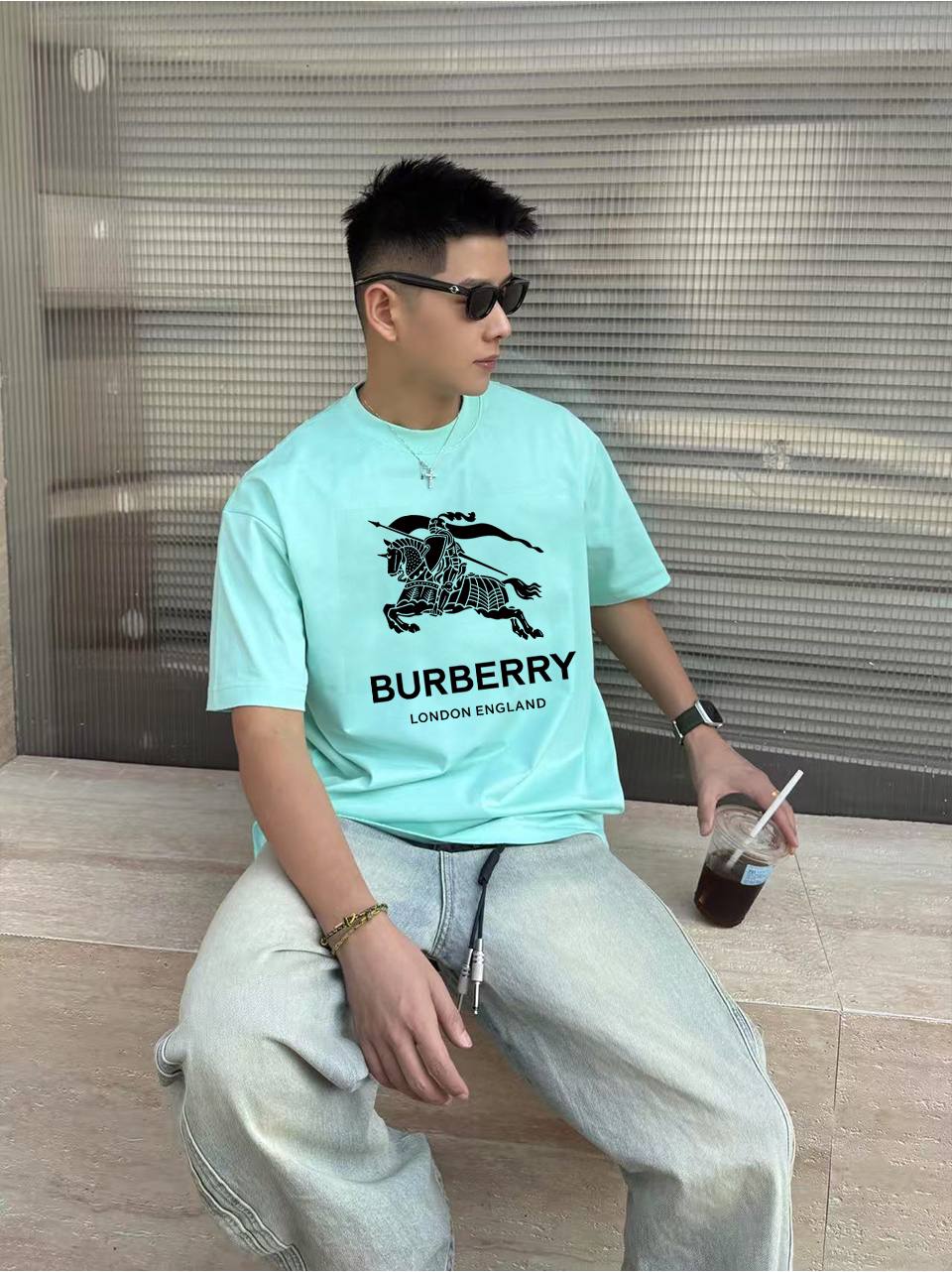 Burberry Logo Graphic T-Shirt
