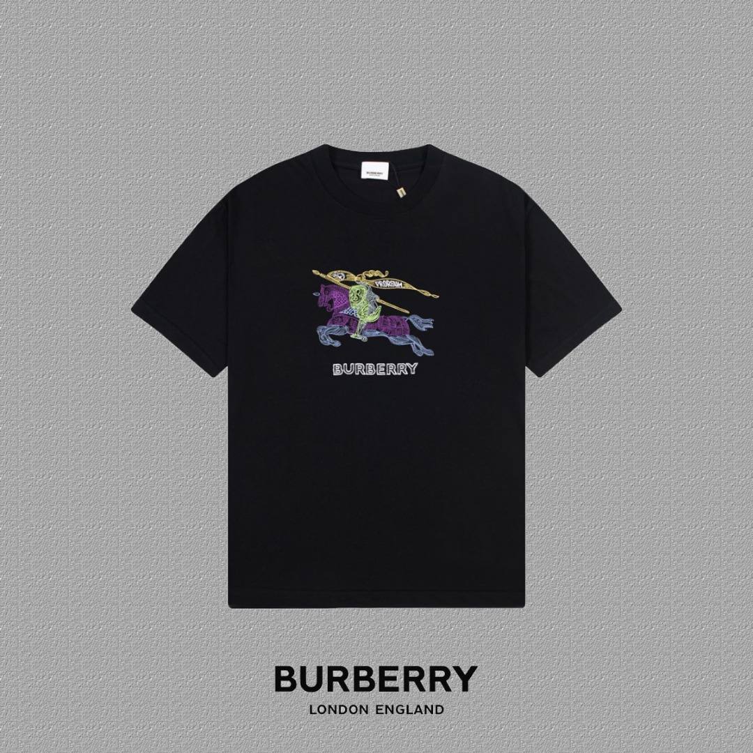Burberry Embroidered T-Shirt