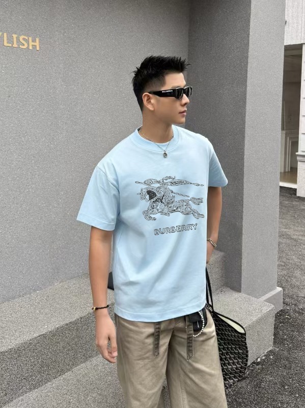 Burberry Embroidered T-Shirt