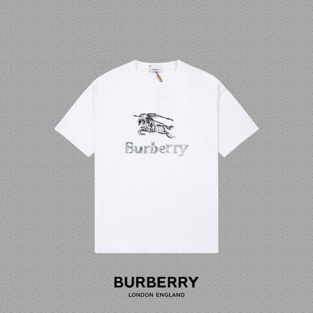 Burberry Embroidered T-Shirt