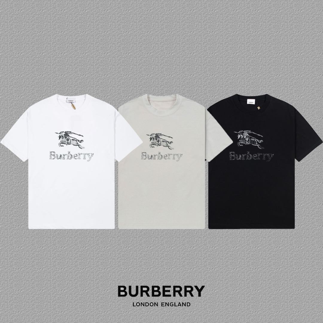 Burberry Embroidered T-Shirt