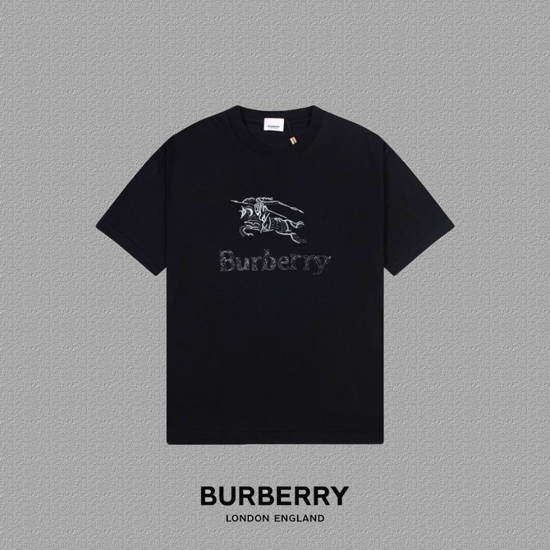 Burberry Embroidered T-Shirt