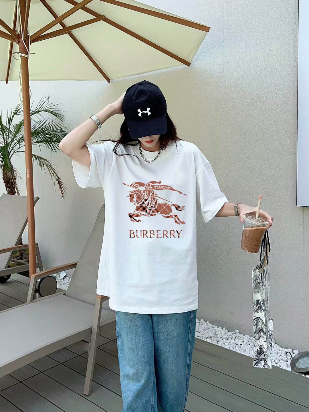 Burberry Logo Graphic T-Shirt