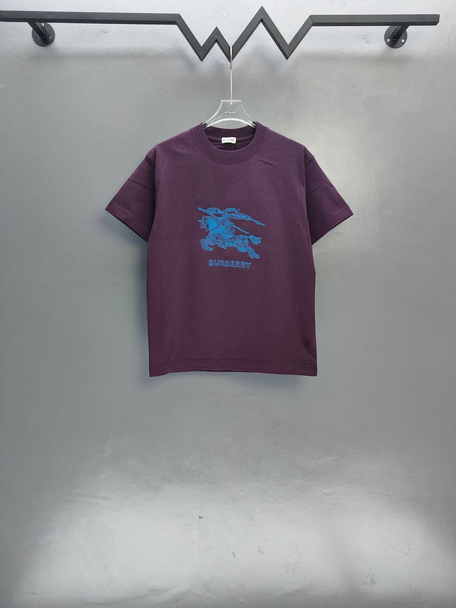 Burberry Embroidered Logo T-Shirt